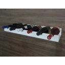 Ver imagem 6 de Prateleira Adega New Suporte Decorativo para Vinhos e Garrafas Branco Laca