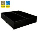Ver imagem 2 de Box Baú Queen Bipartido Sintético Mega Cama-preto