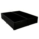 Ver imagem 6 de Box Baú Queen Bipartido Sintético Mega Cama-preto