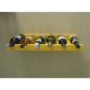 Ver imagem 3 de Prateleira Adega New Suporte Decorativo para Vinhos e Garrafas Amarelo Laca
