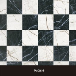 Papel de Parede Auto Adesivo Lavável Pastilha Pa0016 Moderna Preta e Branca - 2