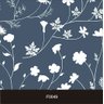 Papel de Parede Adesivo Lavável f0049 Floral Azul Marinho - 2