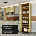 Ver imagem 6 de Cozinha 6 Peças Condessa Cristaleira Nesher Carvalho-Greige