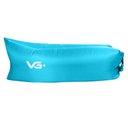 Ver imagem 1 de Sofá de Ar Hug Bag Inflável Camping VG+ Azul Claro