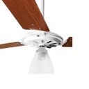 Ver imagem 2 de Ventilador de Teto Yris 150w e 180w Branco Pás Mogno Ventex