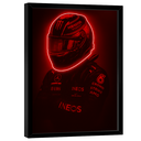 Ver imagem 3 de Quadro Decorativo Piloto Neon Vermelho
