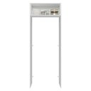 Ver imagem 4 de Porta-Geladeira 83 cm 1 Porta Basculante Branco/Verde Vik Madesa Branco/Verde