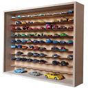 Ver imagem 5 de Expositor para 100 Carrinhos da Escala 1:64 em 45° Mdf Cru com Portas