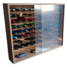 Expositor para 100 Carrinhos da Escala 1:64 em 45° Mdf Cru com Portas - 6