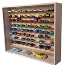 Ver imagem 2 de Expositor para 100 Carrinhos da Escala 1:64 em 45° Mdf Cru com Portas