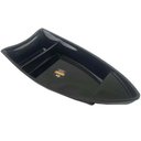 Ver imagem 1 de Barca para Sushi Comida Japonesa Oriental Preto Uno Coza Plástico 27,5x13cm