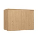 Ver imagem 1 de Guarda-Roupa Módulo Aéreo 2 Portas Elegance Marrom/Angelin