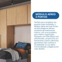 Ver imagem 6 de Guarda-roupa Módulo Aéreo 2 Portas Elegance