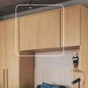 Ver imagem 2 de Guarda-Roupa Módulo Aéreo 2 Portas Elegance Marrom/Angelin