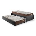 Ver imagem 1 de Bicama Box Solteirão 99x199 Suede com 2 Colchões Relax Adorabile Molas Ensacadas Ecoflex