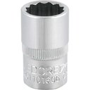 Ver imagem 1 de Soquete Estriado com Encaixe de 1-2 Gedore Red Ostenvonder 16mm Acabamento Niquelado Cromado