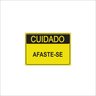Placa - Afaste-se - 20cm X 15cm - 1