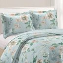 Ver imagem 2 de Kit Cobre Leito Colcha Daily Queen 3 Peças Dupla Face Estampado Floral - Floral 23 - 100% Polié