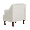 Ver imagem 4 de Kit 04 Poltrona Decorativa Gênises Suede Escritório Recepção