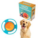 Ver imagem 1 de Comedouro Pet Giratorio Alimentador Inteligente para Cachorro Gato Design Rotativo Sistema Anti Suje