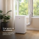Ver imagem 5 de Ar Condicionado Portátil Hq 12.000 Btu/H Frio Monofásico Branco Hq-AP12KJ
