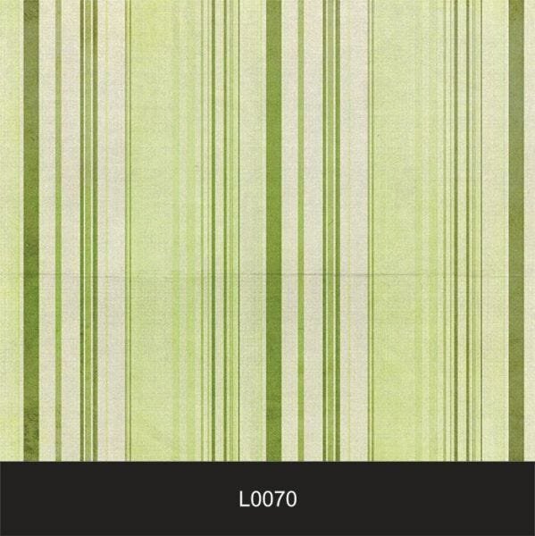 Papel de Parede Auto Adesivo Lavável Listrado 0070 Verde Limão Vintage - 2