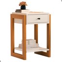 Ver imagem 3 de Mesa de Cabeceira 1 Gaveta Jinan Perola Brilho