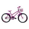 Bicicleta Infantil Aro 20 Feminina - Route Bike - Aro Aero - Cestinha Pink - 1
