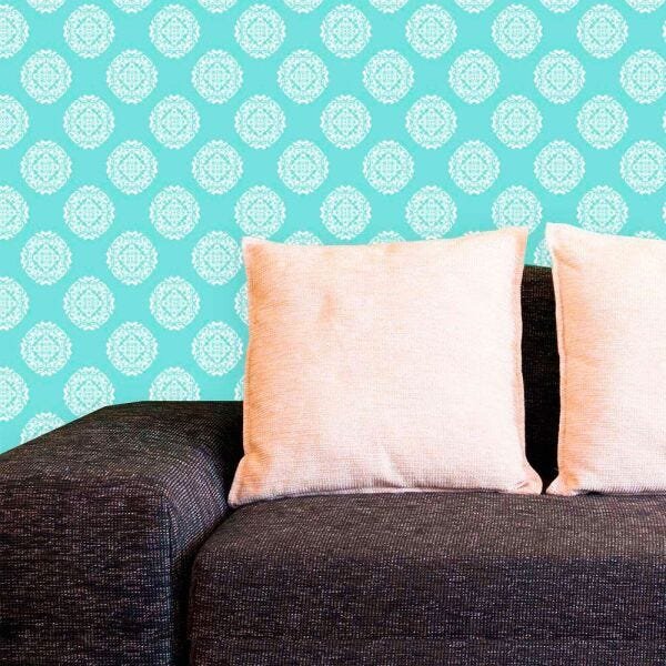 Menor preço em Papel de Parede Lavável Clássico Arabesco ca0143