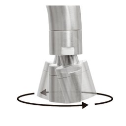 Torneira Tramontina Angolare Aço Inox de Bancada Scotch Brite 94520/020 - 3 Torneira Tramontina Angolare Aço Inox de Bancada Scotch Brite 94520/020 - 3