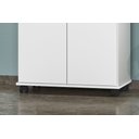 Ver imagem 4 de Kit 2 Armário Multiuso Organizador 2 Portas Arezzo para Lavanderia / Cozinha - Ja - Branco