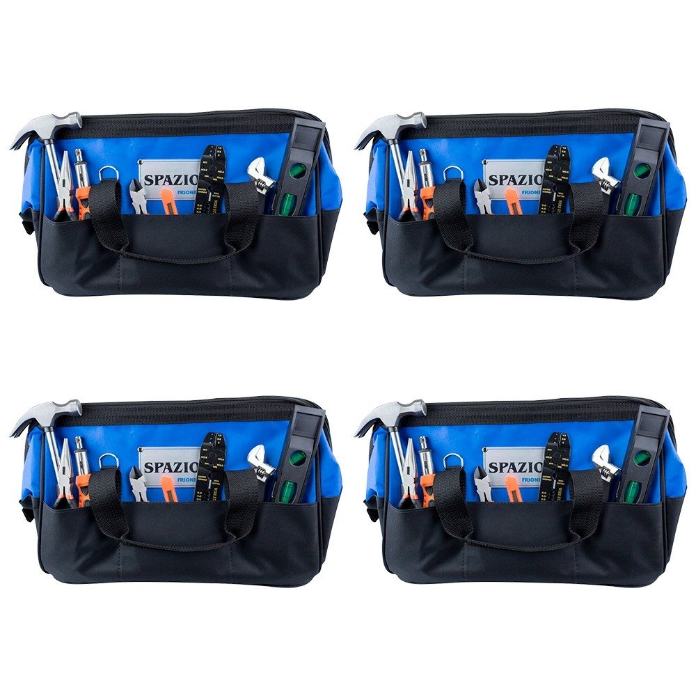 KIT 4 MALAS BOLSA PARA FERRAMENTAS COM FUNDO REFORÇADO - 1