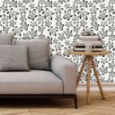 Ver imagem 1 de Papel de Parede Adesivo f0006 Lavável Floral Sorte