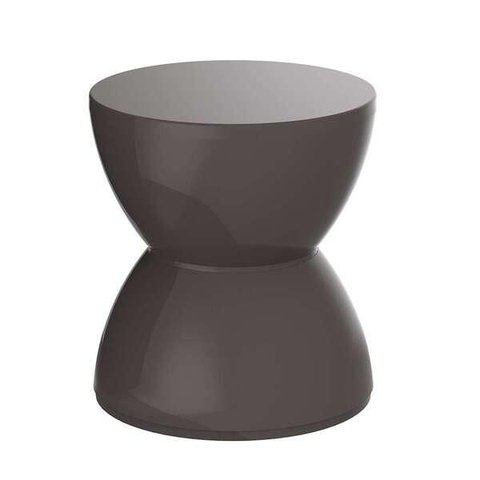Banqueta Hydro Im In Pp Cinza 32,7cm (altura)