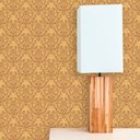 Ver imagem 1 de Papel de Parede Lavável Clássico Arabesco ca0097 Luxo