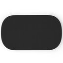Ver imagem 6 de Puff Decorativo Orgânico para Living Quarto 100cm Doha W01 Bouclê Preto - Lyam Decor