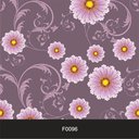 Ver imagem 2 de Papel de Parede Adesivo Lavável f0096 Floral Arabesco