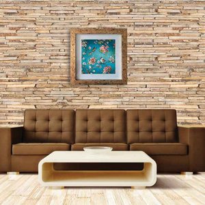 Papel de Parede Adesivo Lavável Pedra Canjiquinha Tijolo cpt0018