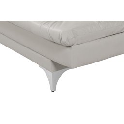 Sofá Cama Versátil Pés de Alumínio Corano D33 Gelo 308 Império Estofados - 7