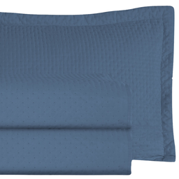 Colcha Casal Flor Lisa:azul - 3