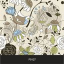 Ver imagem 2 de Papel de Parede Adesivo Lavável f0127 Floral Moderno Bege