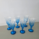 Ver imagem 6 de Jogo 6 Taças em Acrílico Detalhes Bolhas Degrade - Azul - 310ml Azul Degrade - 310ml