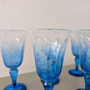 Ver imagem 3 de Jogo 6 Taças em Acrílico Detalhes Bolhas Degrade - Azul - 310ml Azul Degrade - 310ml