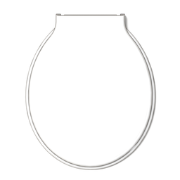 Assento Tampa para Vaso Sanitário Oval Almofadado Especial Econômico Branco Durín - 1