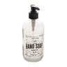 Porta Sabonete Líquido de vidro com pump de plástico preto - 490ml - 2