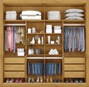 Ver imagem 2 de Guarda Roupa Casal 1 Porta com Espelho Sevilha - Made Marcs:peroba Off White