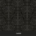 Ver imagem 2 de Papel de Parede Lavável Clássico Arabesco ca0009 Preto