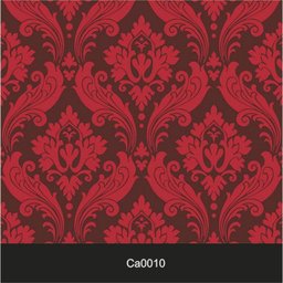 Papel de Parede Lavável Clássico Arabesco ca0010 Vermelho - 2