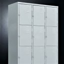 Ver imagem 5 de Armário Roupeiro de Aço Vestiário 12 Portas Locker