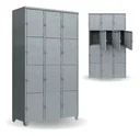 Ver imagem 2 de Armário Roupeiro de Aço Vestiário 12 Portas Locker